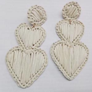 2026 Trendy Boho Summer Anniversary Party <b>Earring</b> Set 3-Layered Long Yellow Indian Manufacturer Tyntra Designer Ethnic Handmade - Product Image 3