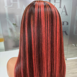 Precio de fábrica 100% Raw Virgin Vietnamese Human Lace Weft Bone Straight Pink Piano Color Super Double Drawn Extensiones de cabello - Product Image 3