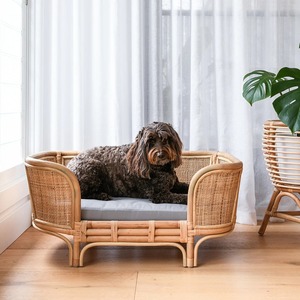 Pet House and Pets Accessories Indoor Dog Furniture Sleeping Rattan <b>Beds</b> for Dogs Houses With Comfy <b>Cushions</b> - Product Image 4