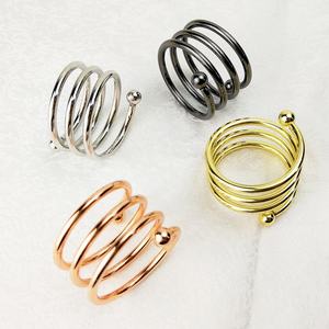 Anillos de Servilleta de Alta Gama para Servilletas de Tela, Accesorios de Decoración de Mesa de Lujo para Bodas y Restaurantes - Product Image 1