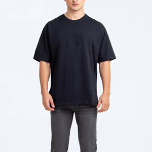 T-shirt Homme Personnalisé Grande Taille en Coton Imprimé Logo – Vente en Gros, Coupe Ample, Grandes Tailles et Longueurs - Product Image 3