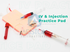 High Quality Durable PVC Silicon IV Injection Practice <b>Kit</b> Medical Nurse Training Blood Medical Science Ariston International - Product Image 3