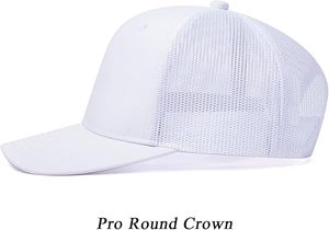 Casquette Trucker en Maille et Mousse Noire de Haute Qualité, 5 Panneaux, Personnalisable avec Votre Logo, en Polyester/Coton, Vente en Gros - Product Image 3