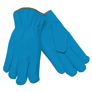 Gants de travail en cuir de chèvre grainé de qualité supérieure, durables et souples, pour la construction, le jardinage et l'industrie - Product Image 4