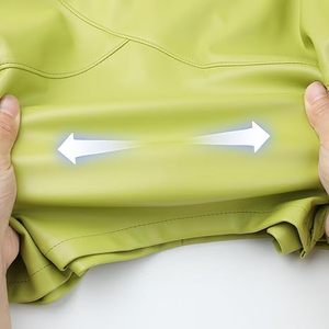 Minifalda de Cuero Genuino para Mujer, Diseño Personalizado, Cintura Alta, Corte Ajustado, Sexy, Falda de Cuero a la Moda, Fabricante OEM, Venta al Por Mayor - Product Image 5