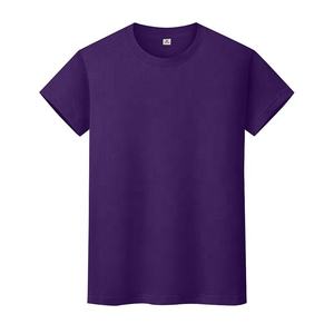 T-shirt col rond bleu roi premium, manches courtes, uni, en coton, coupe classique, décontracté, pour homme, streetwear - Product Image 4