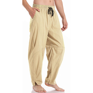 Wholesale New Trendy Men's Full-Length Casual Sweatpants Cotton Sport Men's <b>Trousers</b> <b>Slim</b> <b>Fit</b> Pants Solid Pattern Men's Pants - Product Image 4