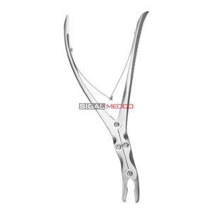 Rongeur à os en acier inoxydable, angle de 15 degrés, morsure 7x16mm, action composée 9 pouces, 23cm, instrument chirurgical orthopédique durable - Product Image 4