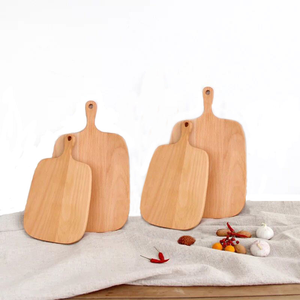 Planches à découper en bois écologiques pour la cuisine, planche à découper en bois avec poignée - Product Image 4