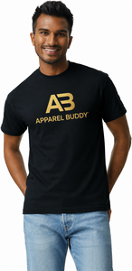 T-shirt décontracté pour homme AMY Brand 100% coton, manches courtes, uni, broderie sur le devant, respirant, coupe classique, logo personnalisé, vente en gros - Product Image 4