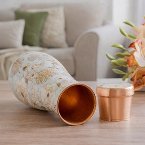 Botella de Agua de Cobre Reutilizable, Ecológica, Impresa, a Prueba de Fugas, Botella de Cobre Puro para la Salud Ayurvédica, para el Hogar, Gimnasio, Oficina, Venta al Por Mayor - Product Image 5