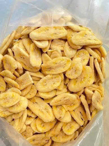 Healthy Non-GMO Vacuum Fried Banana <b>Snacks</b> Crispy Low Fat Fruit Chips Vietnam Origin Customized Packaging - Product Image 2