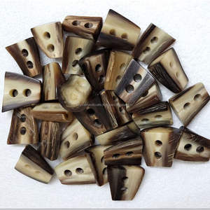 กระดุมกระดุมรูปเขาควายสำหรับเสื้อผ้าและเครื่องแต่งกายลูกปัดกระดูกควายมีหลายขนาดสำหรับนักออกแบบเครื่องประดับและร้านค้าลูกปัด - Product Image 5