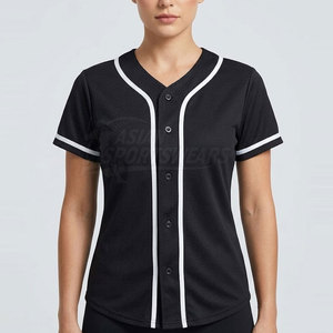 Camiseta de Softbol con Logotipo Bordado Personalizado para Deportes Escolares, Academia, Material de Alta Calidad - Product Image 3