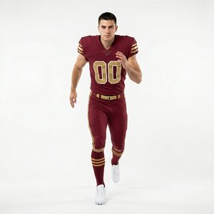 Uniforme de football américain Flex Fit en maille avec sublimation, service OEM ODM, vêtements de tournoi pour hommes, femmes et jeunes, service de logo personnalisé 54 - Product Image 4