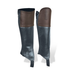 Polainas de Cuero Genuino para Montar a Caballo, de Alta Calidad, Color y Talla Personalizables, Nuevo Diseño, Cómodas, con Logotipo Personalizado - Product Image 5