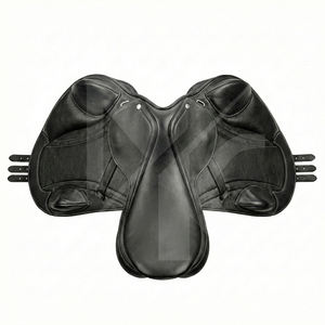 Selle de saut professionnelle à contact étroit, fabriquée à la main en cuir véritable, selle de dressage, produits d'équitation anglaise en provenance d'Inde - Product Image 2