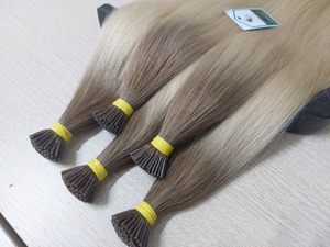 ผมปลายหัว - ต่อผมมนุษย์ด้วยขนไม้ไผ่ในเวียดนามคุณภาพดีที่สุดและมีสีเต็มรูปแบบ - Product Image 3
