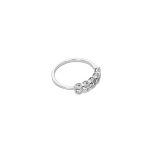 Oval Lab Created Diamond Five Stone Diamond <b>Ring</b> IGI Certified 9K 10K 14K 18K Solid Gold Engagement Jewelry Elegant Promise <b>Ring</b> - Product Image 1