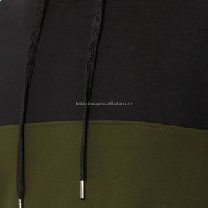 Sudadera con Capucha para Hombre, Diseño Color Block, Manga Larga, Tejido de Punto, Ropa Personalizada - Product Image 6