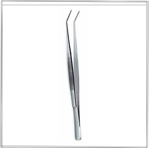 คีมคีบผ่าตัดเมเรียมคุณภาพสูง คีมคีบทางทันตกรรม ได้รับการรับรองมาตรฐาน CE ISO EU ระดับ Class I เครื่องมือคีบสำลี คีมสำหรับทำแผลทางทันตกรรม - Product Image 1