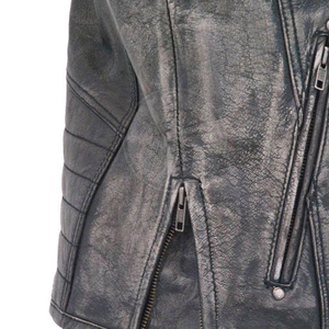 Chaleco de Cuero Personalizado para Hombre, Directo de Fábrica, Chaleco sin Mangas Premium, Moda Casual, Fabricante y Proveedor Mayorista OEM ODM - Product Image 5