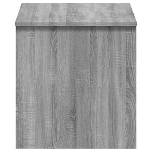 Tavolino in legno ingegnerizzato grigio Sonoma 40.2 "x 19.9" x 20.7 "dimensioni - Product Image 5
