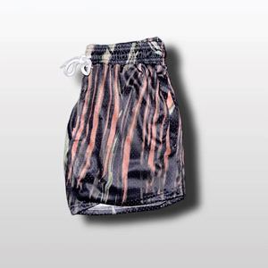 Shorts en coton/polyester pour hommes, imprimés par sublimation, respirants, séchage rapide, taille élastique, sport, décontractés, basketball, gym, personnalisés - Product Image 3