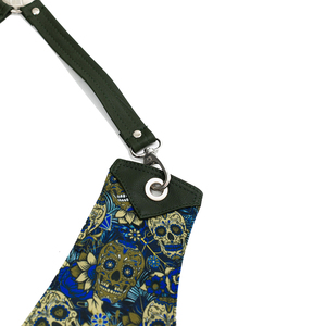 Gilet vert royal Fancy Muertos - Product Image 4