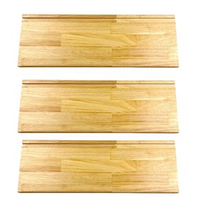 Panneaux de tiroirs en bois de caoutchouc massif en gros, écologiques, à joint en bout, pour armoires de cuisine - Product Image 2