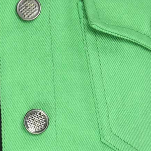 Chaqueta vaquera informal para mujer, estilo lavado, corte ajustado - Product Image 6