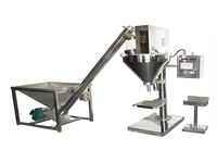 Machine de remplissage automatique de farine et de poudres chimiques de 1 à 5 kg avec pompe à vis sans fin à moteur PLC – Composants essentiels pour l'emballage de vêtements, d'aliments et de cartons