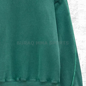 Sweat-shirt décontracté pour femme, brodé, tricoté, écologique, couleur personnalisée, coupe ample, col rond, manches longues - Product Image 5