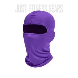 Vente en gros de balaclavas multicolores, design personnalisé, couvre-tête pour sports d'hiver - Product Image 1