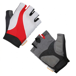 Gants de cyclisme demi-doigts respirants en maille, fournisseur OEM ODM, logo personnalisé, fabrication en gros pour les grandes marques de vélos mondiales - Product Image 1