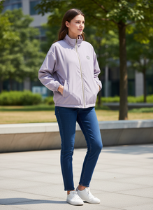 Wholesale Custom Logo Men Women Lightweight <b>Waterproof</b> Windbreaker <b>Jacket</b> Stand Collar Outdoor Casual Windproof Sportswear - Product Image 5