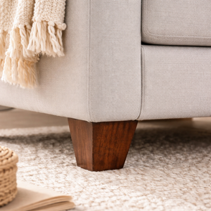 Custom Solid Wood Curved Tapered Furniture <b>Legs</b> <b>Replacement</b> Feet with Mounting Hardware Kit <b>for</b> <b>Sofa</b> Couch and Cabinet - Product Image 6