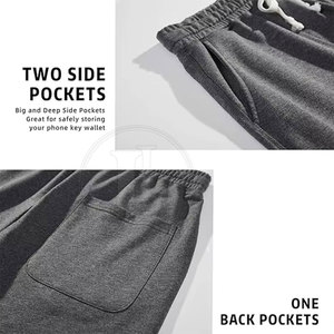 Pantalones Cortos Casuales para Hombre de Primera Calidad a Precio de Fábrica, 100% Algodón, Transpirables, de Secado Rápido, Nueva Llegada - Product Image 6