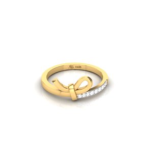 Bague en argent sterling plaqué or avec zircon ovale, bijou unisexe tendance, micro-incrustation, fabrication parfaite - Product Image 4