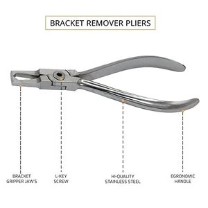 <b>Bracket</b> Remover Pliers Braces Removing Plier Dentistry <b>Bracket</b> Brace Remover Plier Professional Orthodontic ISO Approved - Product Image 4