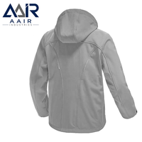 Veste softshell d'hiver pour homme, à capuche, coupe-vent, imperméable, respirante, avec fermeture éclair, vêtements d'extérieur, logo personnalisé OEM