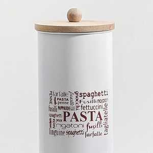 Boîte de rangement en métal au design moderne avec couvercle en bois pour le comptoir de cuisine, le rangement de la cuisine et l'organisation élégante de la maison - Product Image 3