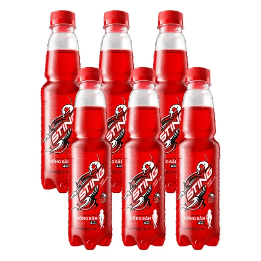 Wholesale Sting Energy Drink Strawberry Bottle 330ml With Best Price From Viet Nam