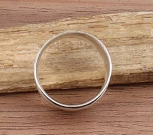 Anillo Giratorio de Cinco Capas con Bisel de Turquesa en Plata de Ley 925, Anillo Antiestrés para Mujeres y Hombres, Estilo Boho - Product Image 6