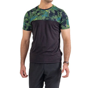 เสื้อยืดออกกำลังกายผู้ชายสำหรับยิม แบรนด์ High Manufacturers ผ้าโพลีเอสเตอร์/คอตตอน แห้งเร็ว ระบายอากาศได้ดี - Product Image 1