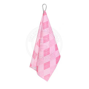 ผ้าขนหนูวาฟเฟิลสำหรับกอล์ฟ ซึมซับเร็ว แห้งไว เหมาะสำหรับทำความสะอาดอุปกรณ์กลางแจ้ง มีจำหน่าย - Product Image 2