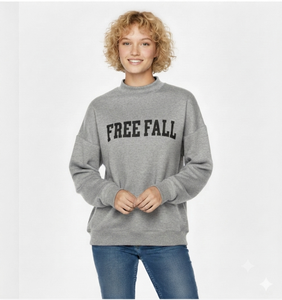 Custom Embroidered Streetwear Soft Cotton Mockneck Crewneck <b>Pullover</b> Sweater <b>Jumper</b> Fleece Oversized Sweatshirt Women - Product Image 1