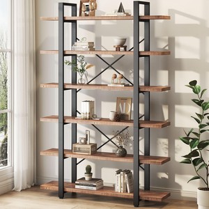 Industrial Mango Wood Tiered Shelf Rack - <b>Black</b> Iron <b>Frame</b> Wholesale - Product Image 3