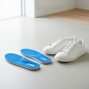 Little PinkRabbit <b>Men's</b> Breathable Non-Slip Shoe Insole with Perforated Design Shock-Absorbing & Cut-to-Fit | Made in Taiwan - Product Image 3