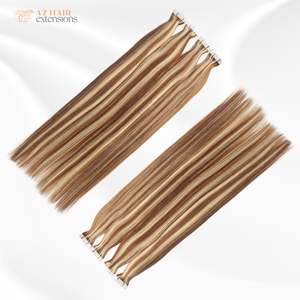 Vente en gros de ruban de cheveux humains dans les extensions différentes couleurs de qualité supérieure expédition rapide ruban de trame de peau dans les extensions de cheveux - Product Image 5